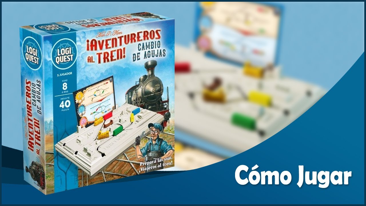 Logiquest ¡Aventureros al Tren! Cambio de Agujas - Comentarios y Cómo Jugar