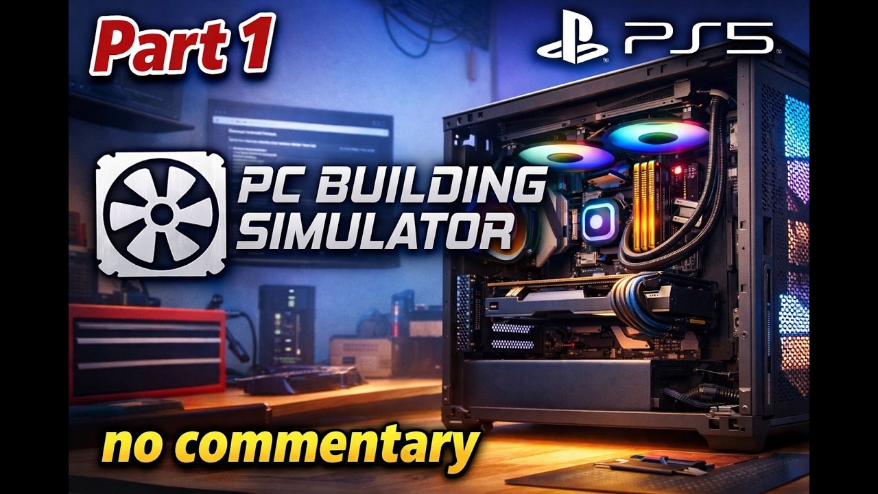🚀 PC Building Simulator | Part 1 🔧 | PS5 🎮 | No Commentary 🔇