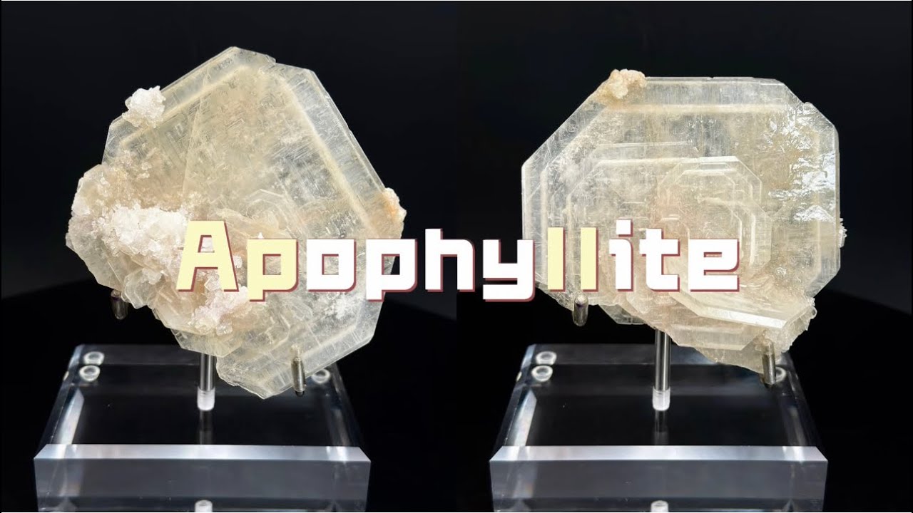 Chinese mineral specimen: Apophyllite from Fengjiashan mine, Daye Co., Hubei, China.