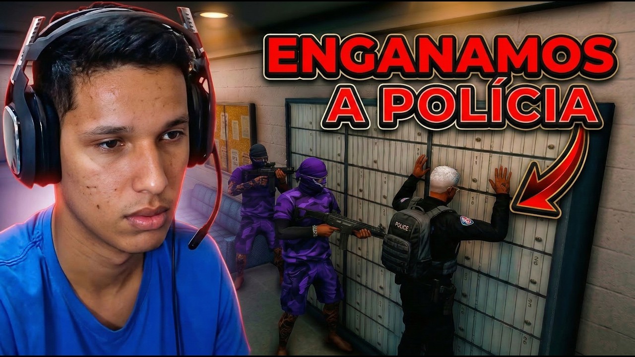 ENGANAMOS TODA A POLÍCIA! 👀 OLHA O QUE ACONTECEU… | GTA RP (LCzaadha)