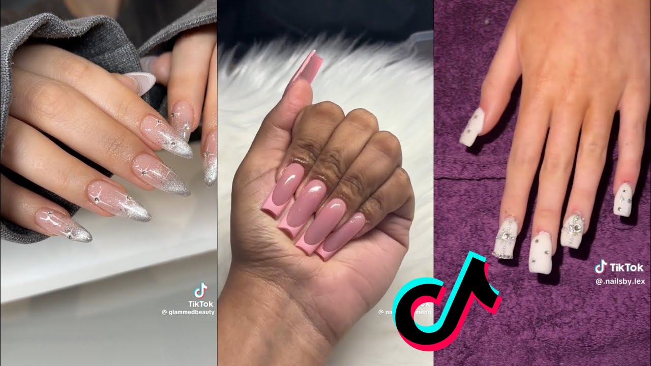 Cute Acrylic Nails TikTok Compilation