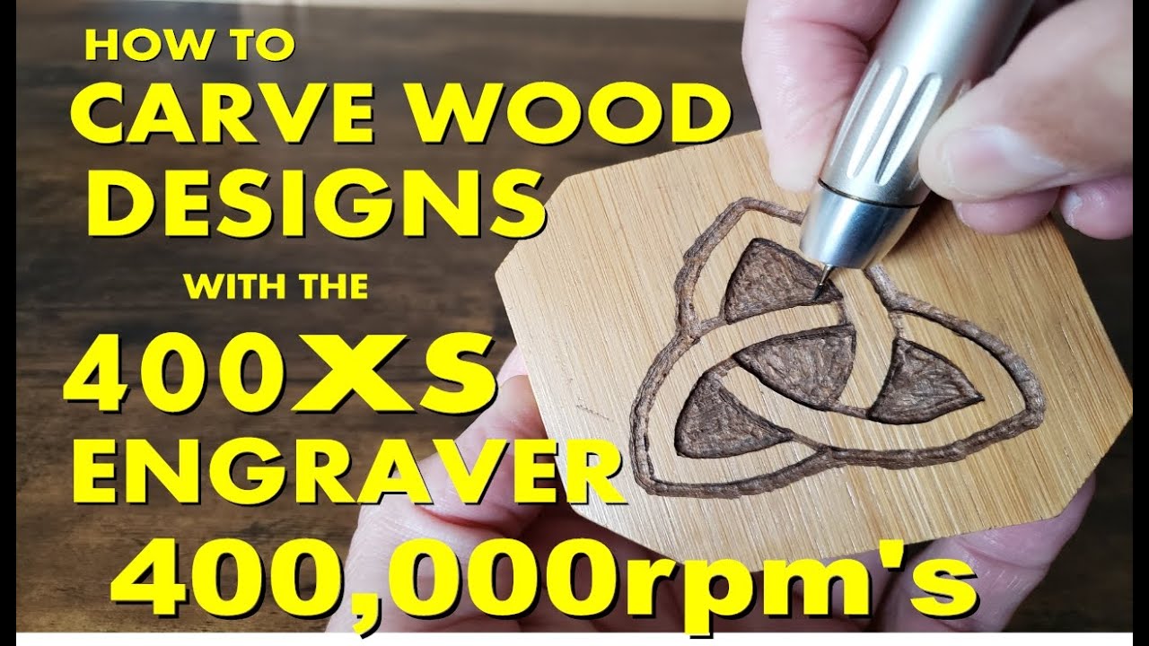 Wood Carving Training With High Speed 400xs/Power Carver