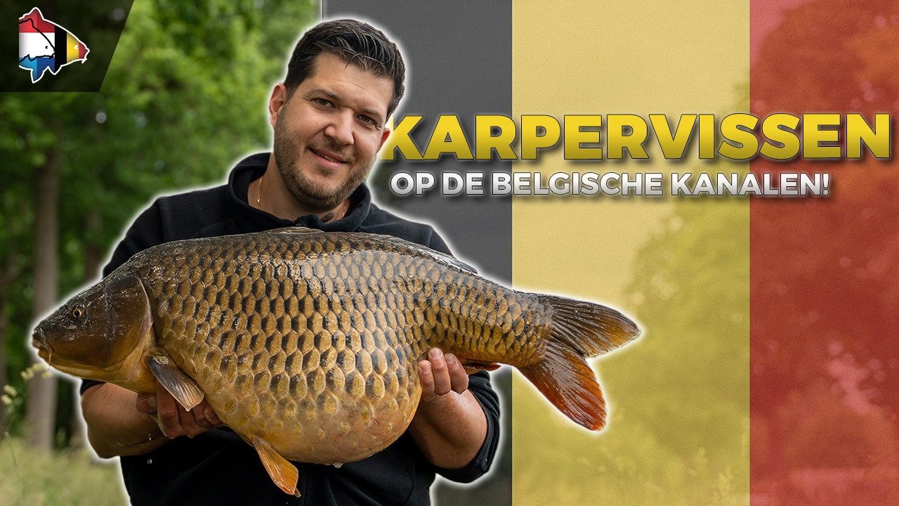 🎣 48 UUR KARPERVISSEN op de Belgische kanalen met Kenny 🇧🇪