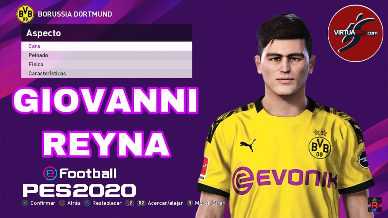 PES 2020 - COMO HACER A GIOVANNI REYNA |iamRubenMG|