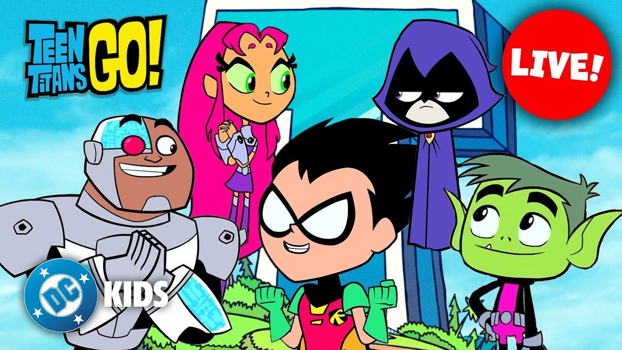 🔴 LIVE: BEST of Teen Titans Go! MARATHON 📺 | #KidsCartoon @dckids