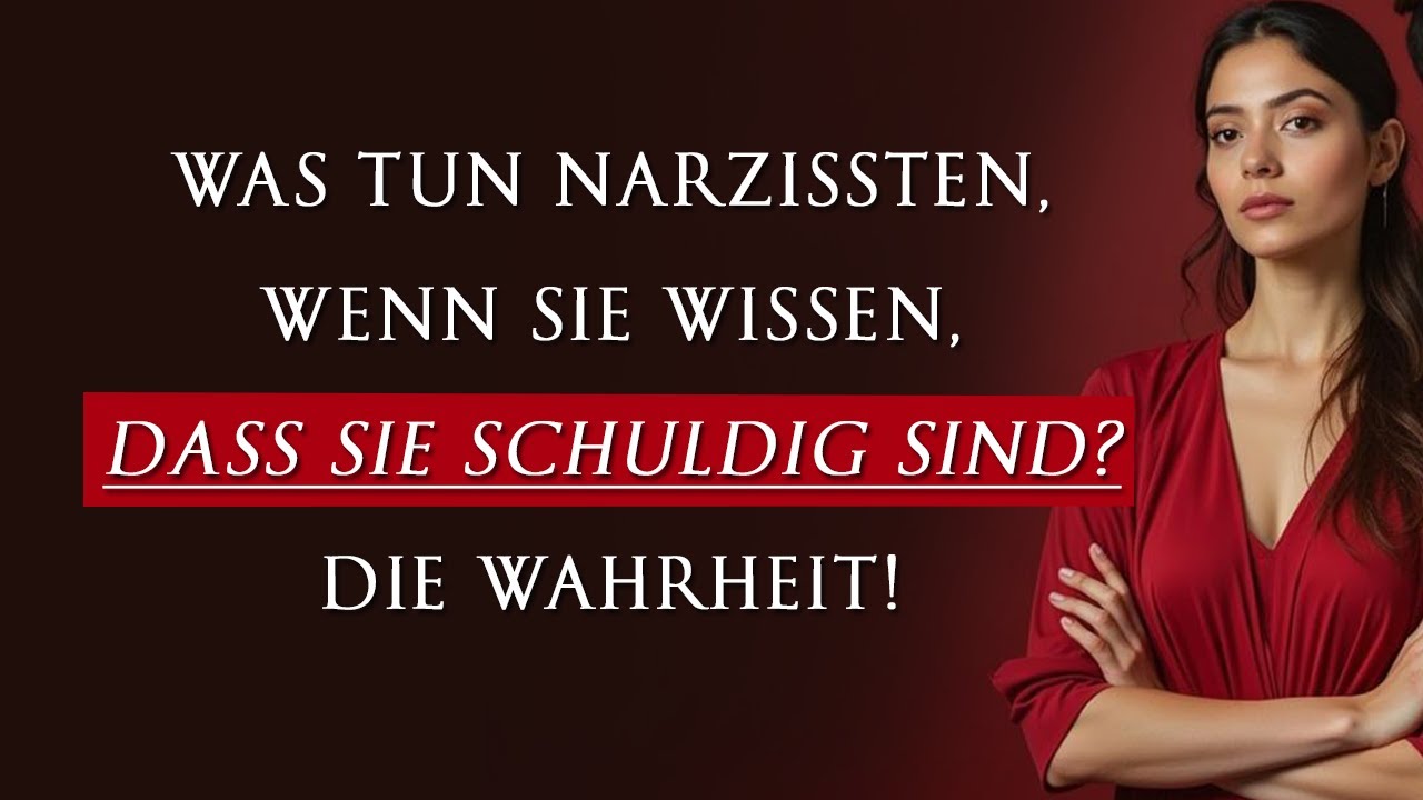 Was Narzissten tun, wenn sie wissen, dass sie schuldig sind | Narzissmus