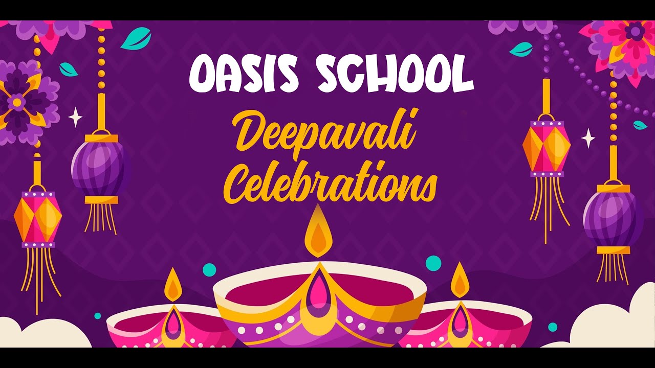 Celebrating the Festival of Lights at Oasis School Raidurg