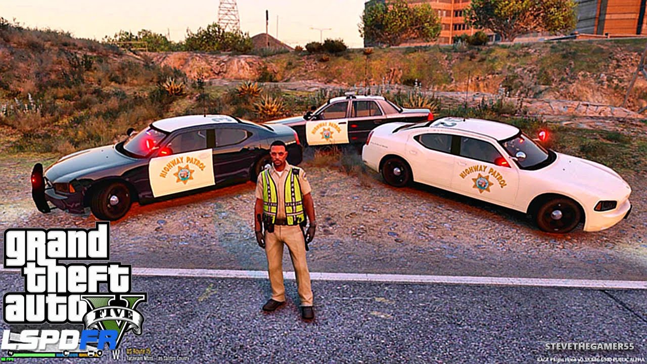 GTA 5 Mod Highway Patrol #52| CHP | GTA 5 Lspdfr Mod|