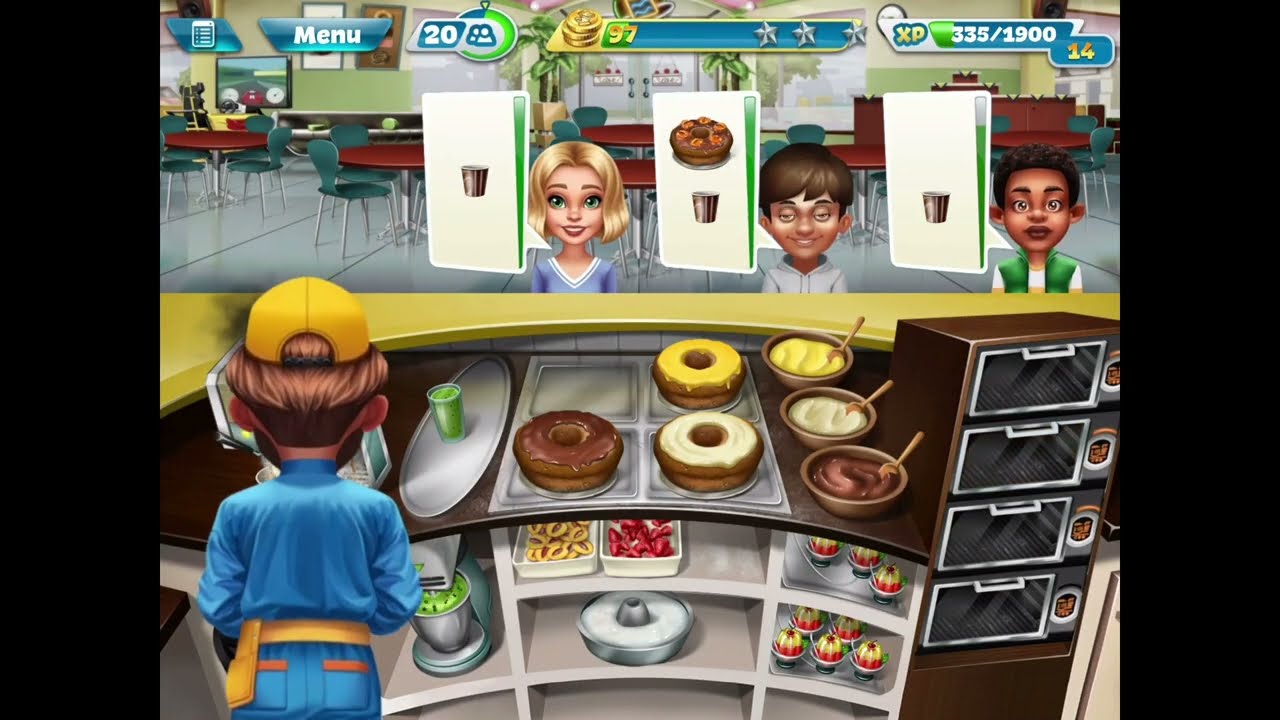 Cooking Fever (Old Version) | Episode #7 - Bakery (Levels 20-25)