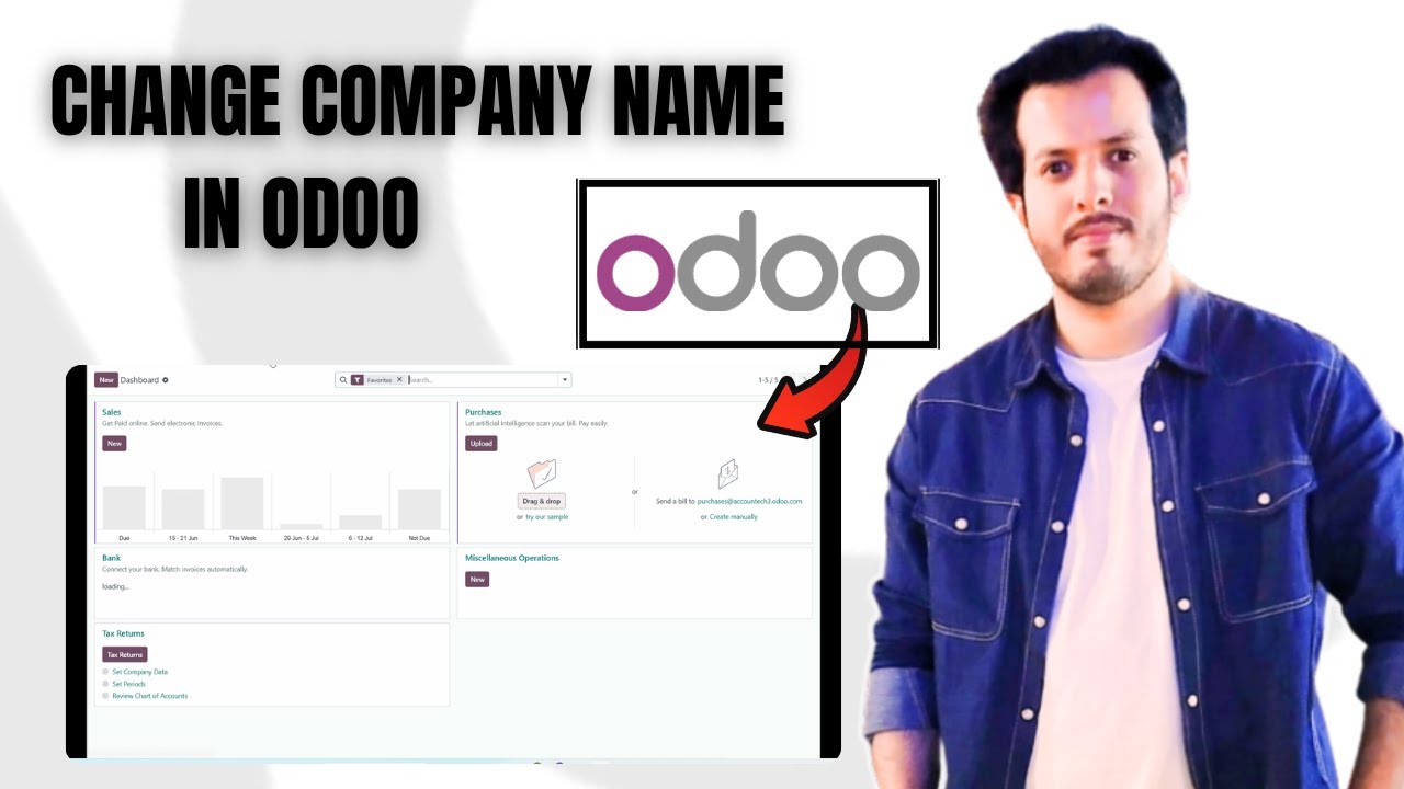 How to Change Company Name in Odoo | Edit Company Profile in Odoo Step-by-Step