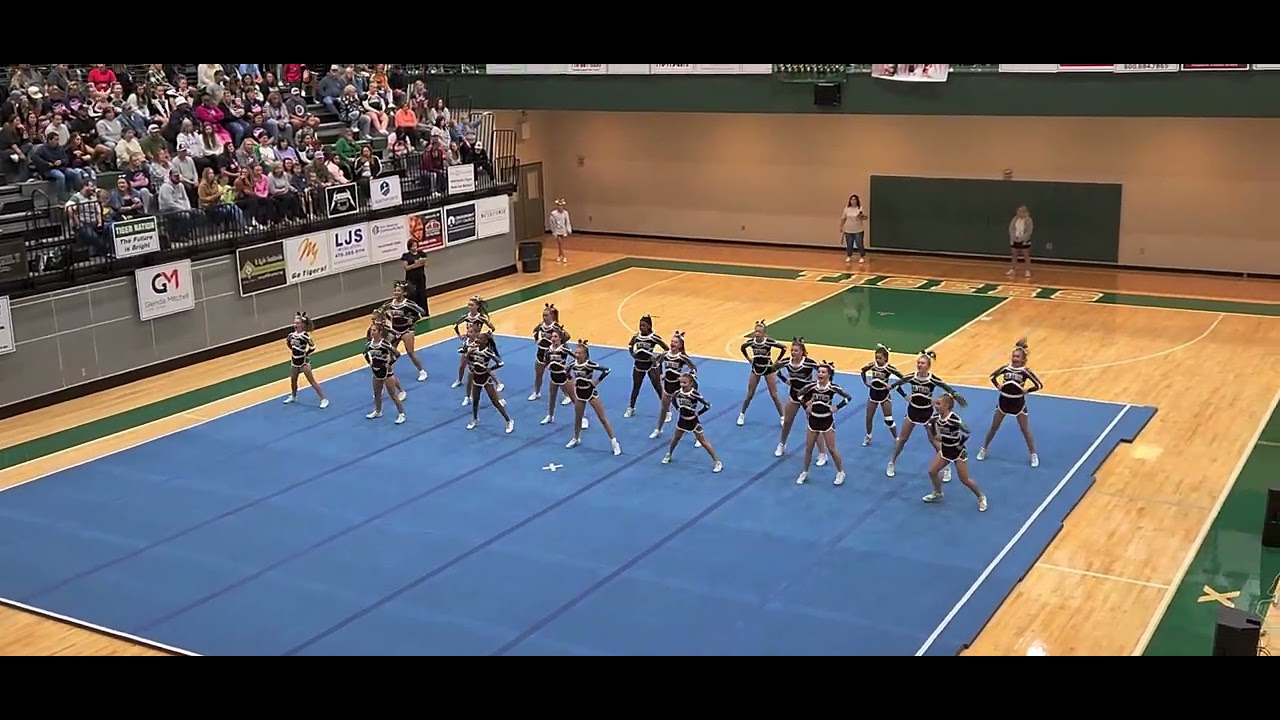 Central Middle School Competition Cheer Team takes 1st place at Adairsville Invitational