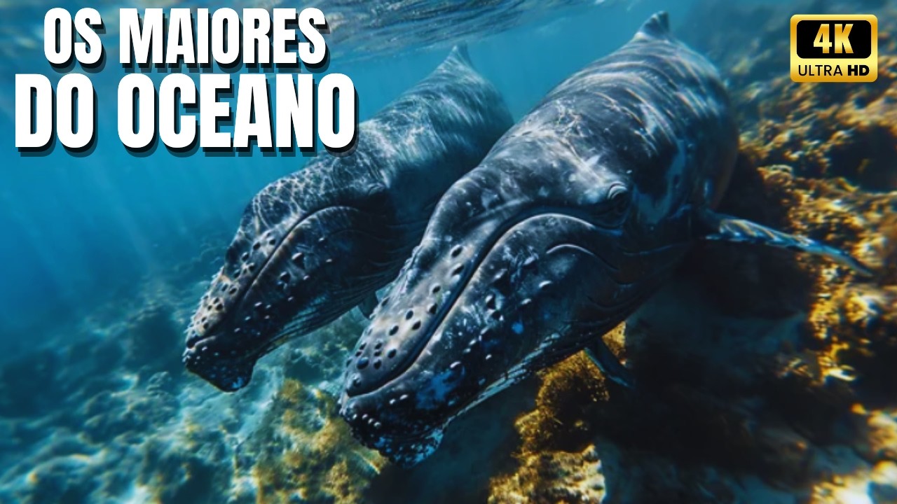 Os Maiores do Oceano: Segredos dos Gigantes Marinhos - Document&aacute;rio🐋🦈✨