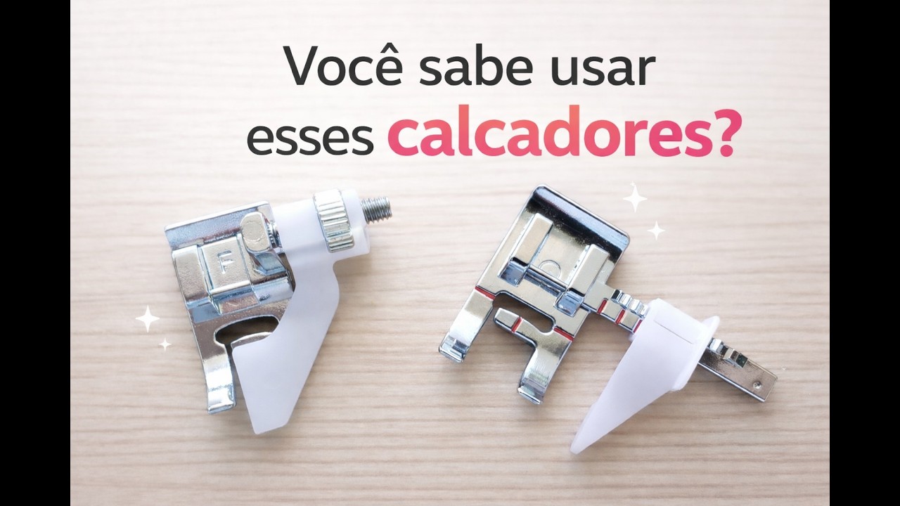 4° Episódio: Calcador de bainha invisível? Calcador de bainhas? Costura reta? | Costura do Zero