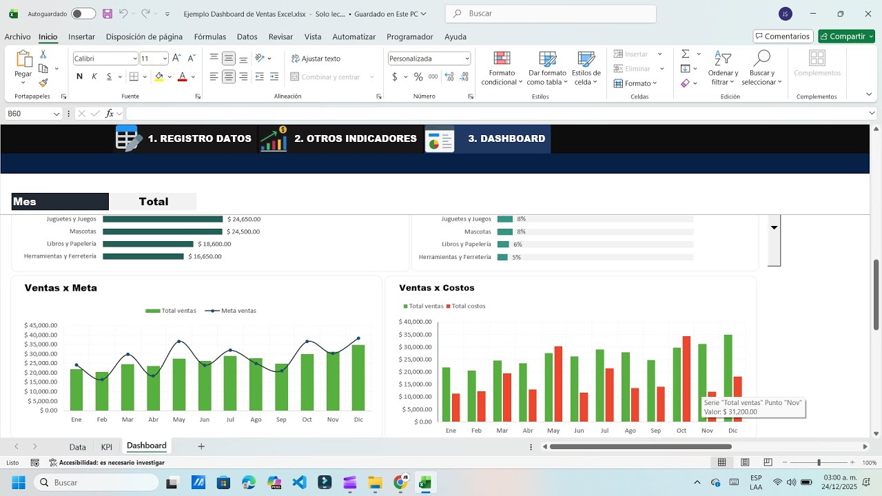 Como Hacer un Reporte de Ventas de Mercado Libre en Excel | Reporte Ventas Mercado Libre Excel