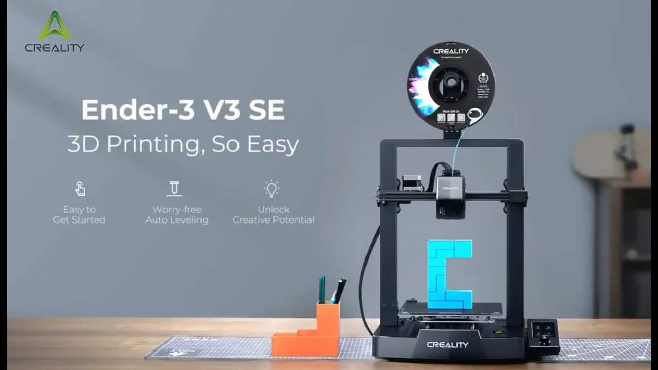 Creality ender 3 v3 SE Beginners guide for 3D printers