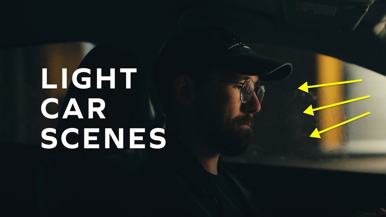 How To Light A Night-Time Car Interior Scene | Shot on RED KOMODO 6K (Cinematic Lighting)