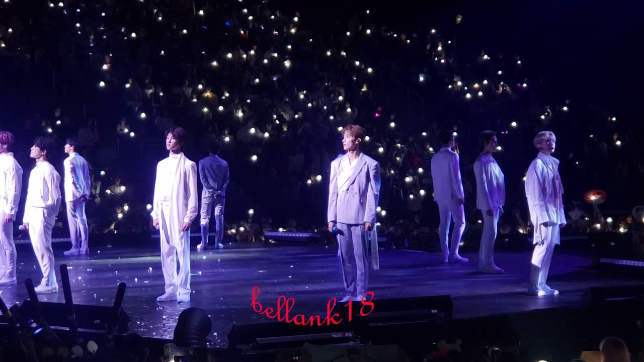 200110 (Can't See the End + Smile Flower ~ carats singing along 💕) 세븐틴 SEVENTEEN Ode To You Newark