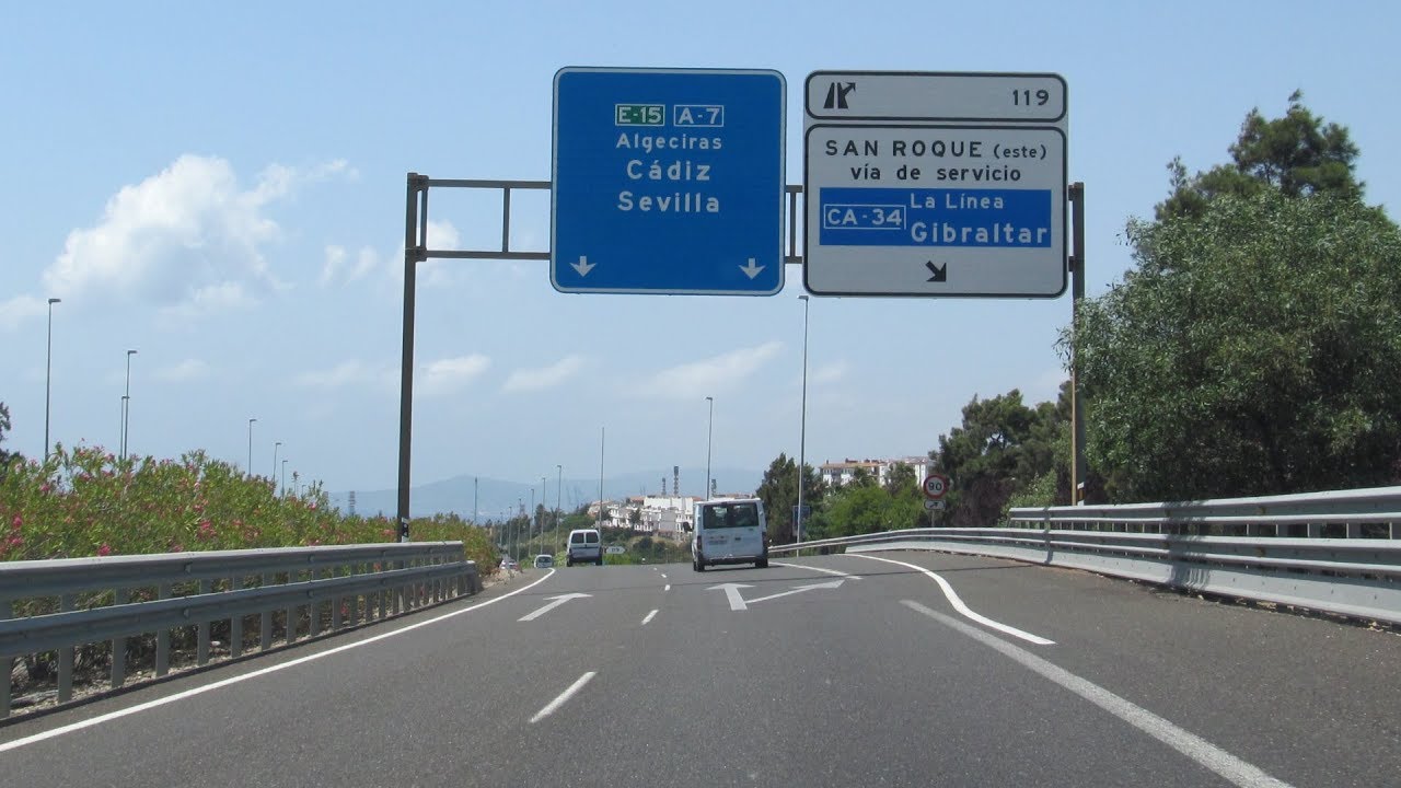 Spain: A-7 Guadiaro - Algeciras