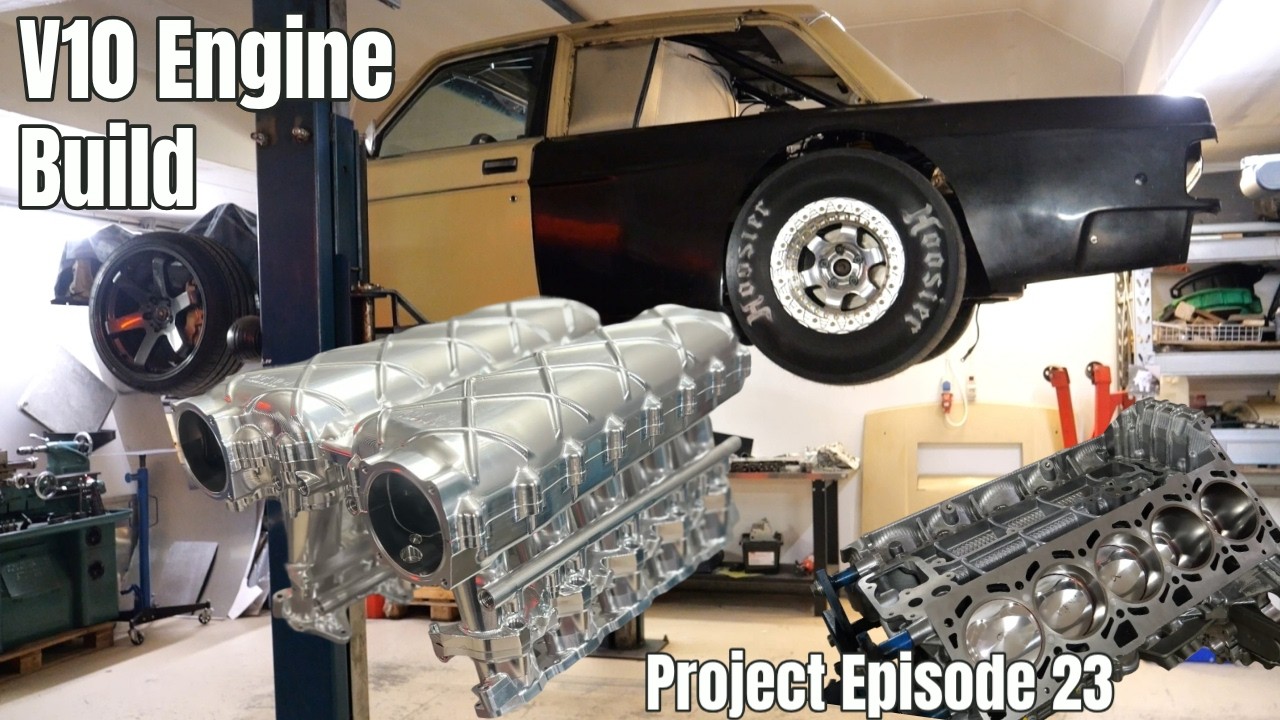 Budowa silnika Lamborghini V10 do Volvo z Twin Turbo!