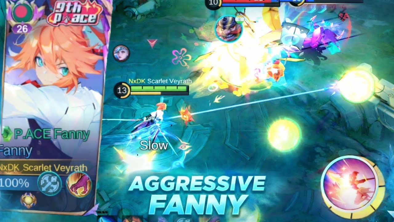 AGGRESSIVE FANNY GAMEPLAY || MOBILE LEGENDS BANG THEORY #mlbb #mlbbfanny 