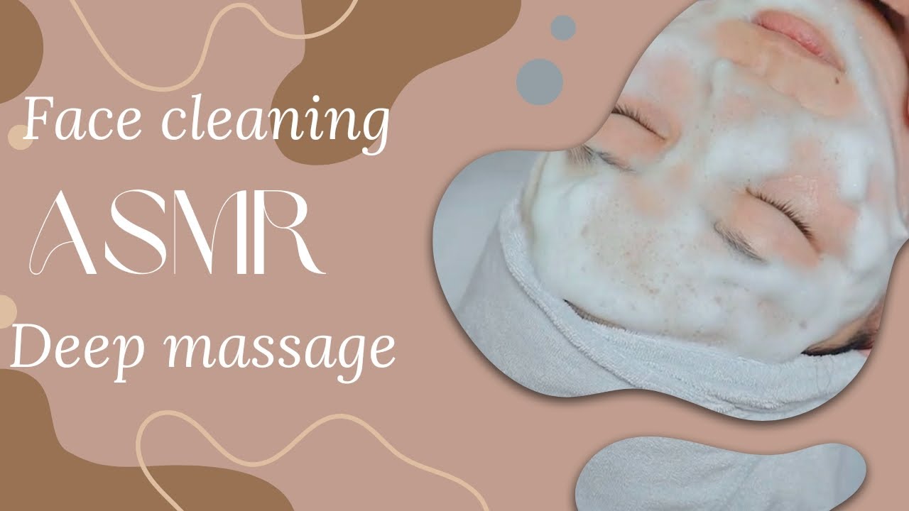 ASMR Face Cleaning & Massage | Soft Spa Relaxation