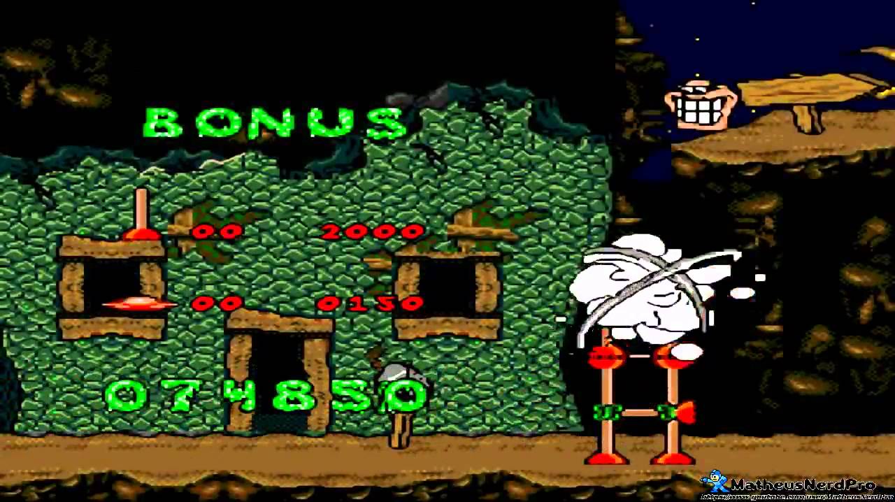 Boogerman (SNES) A Pick and Flick Adventure - Boogerville