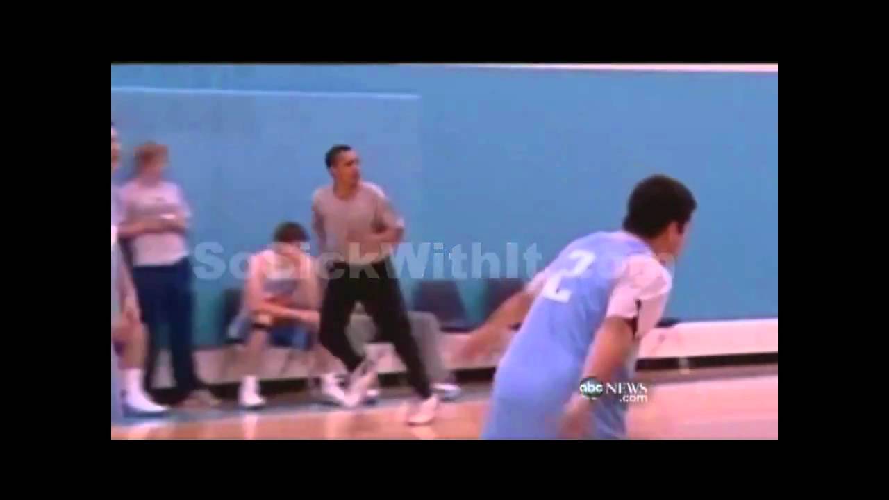 President Obama Gets Elbowed In The Lip While Playing Basketball (Had To Get 12 Stitches)