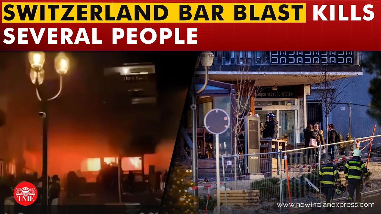 Several feared dead after explosion at bar in Switzerland