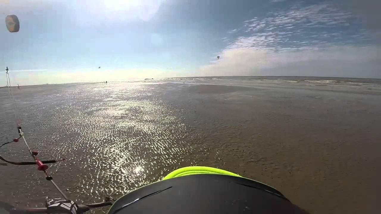 Landboarding + kitesurfing @ Camber Sands/UK - 19/8/2015