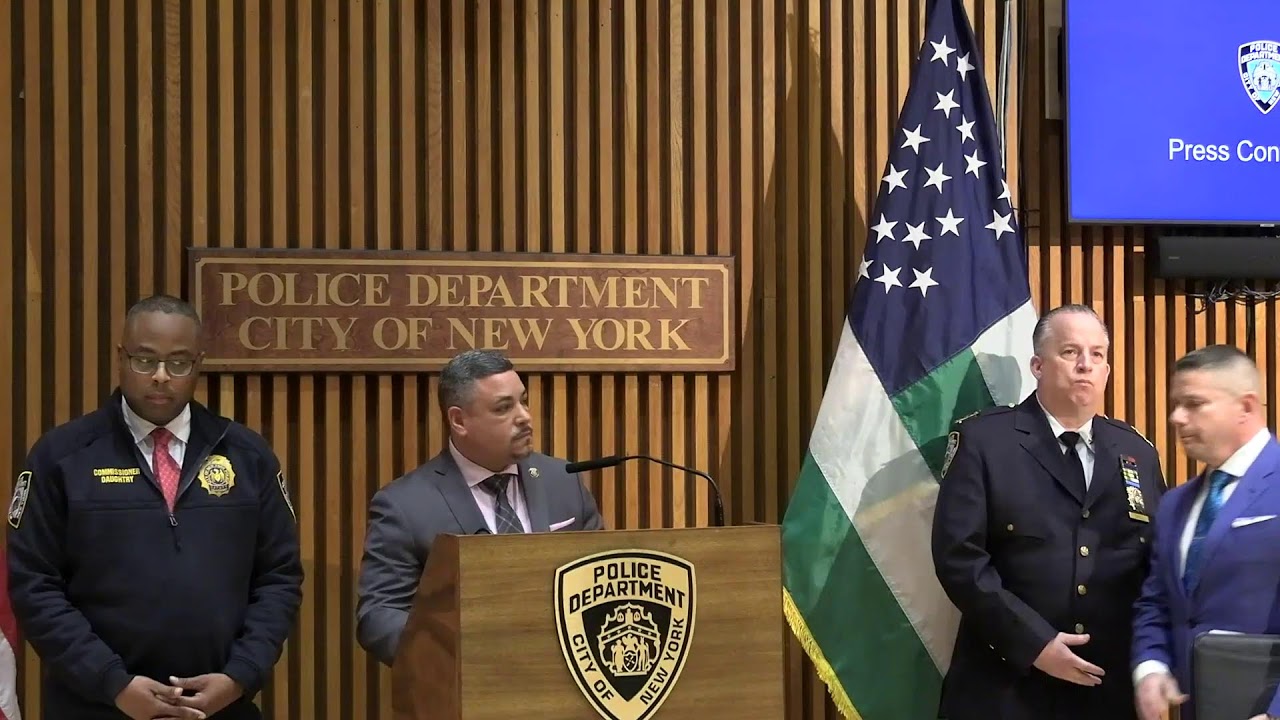 Watch as Commissioner Caban and NYPD Executives provide an update on an ongoing investigation.