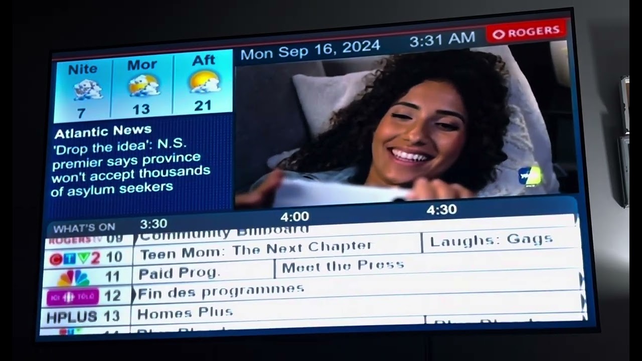 Rogers TV Listings Channel - Crash/Reboot (2024)