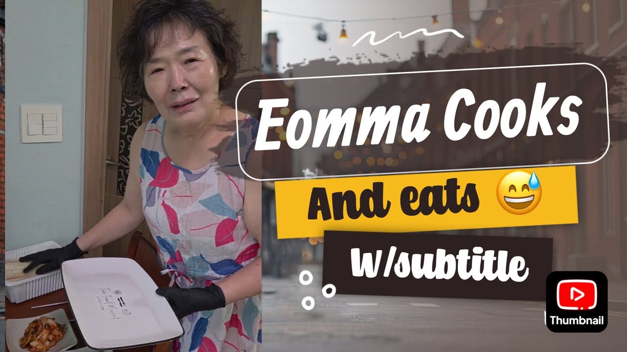 Eomma cooks freshwater eel and it looks delicious #enforcer #food 
