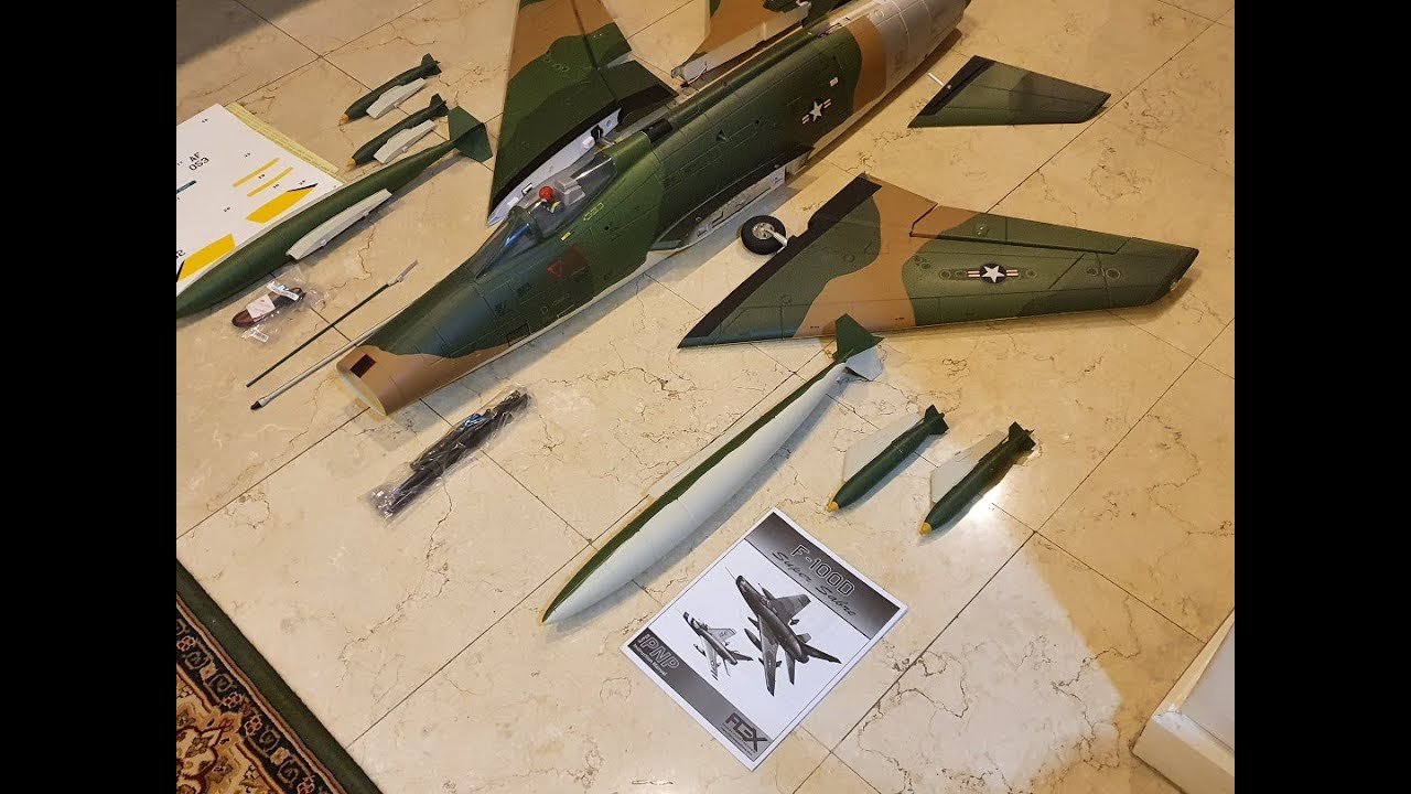 Unboxing the FLEX Innovations F 100D Super Sabre