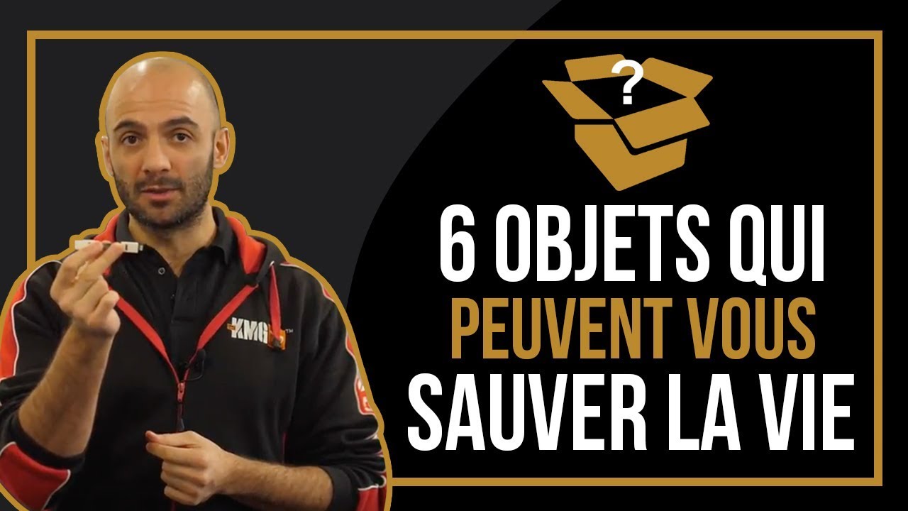 6 objets qui peuvent vous sauver la vie
