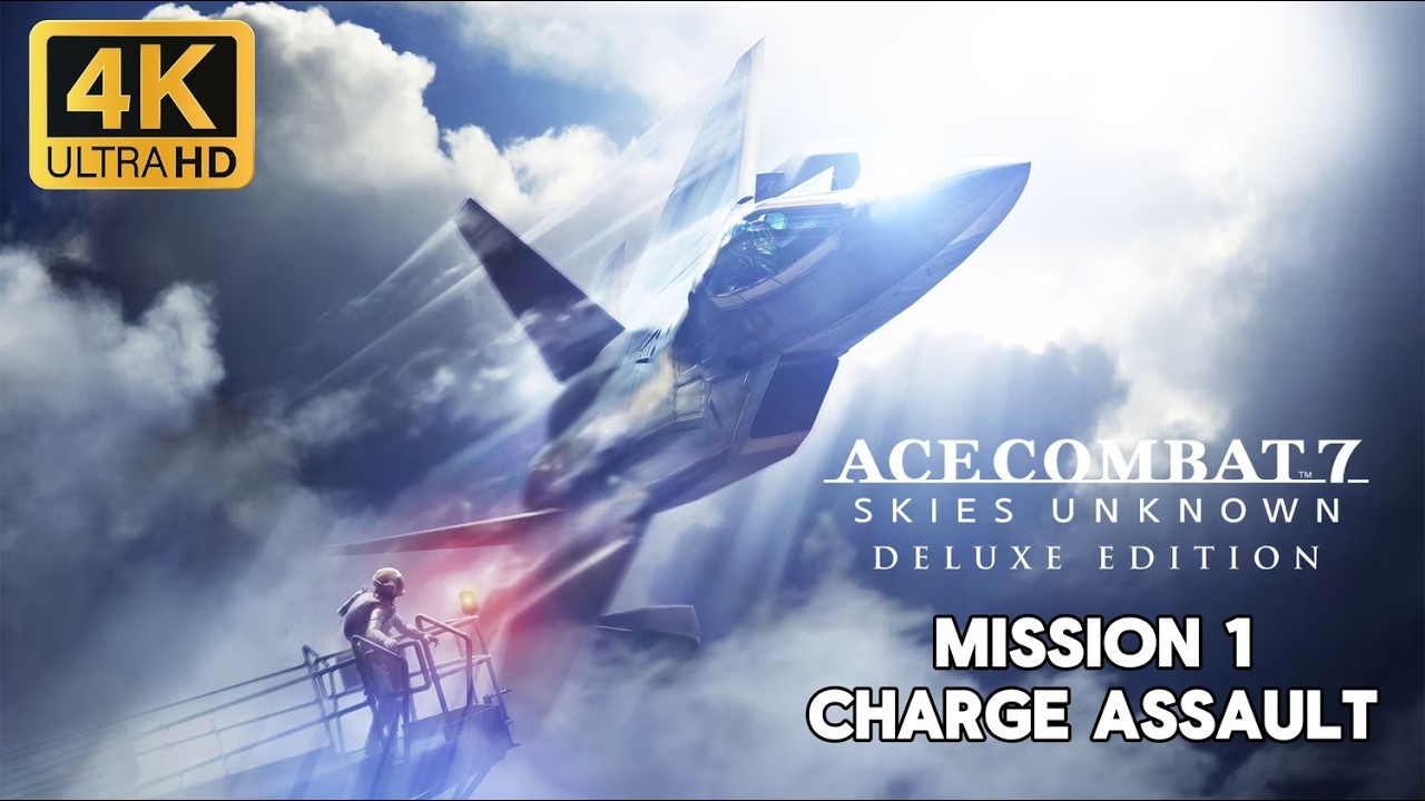 Ace Combat 7 PS5 – Mission 01 Charge Assault | Operation Deer Horn | 4K 60FPS No Commentary