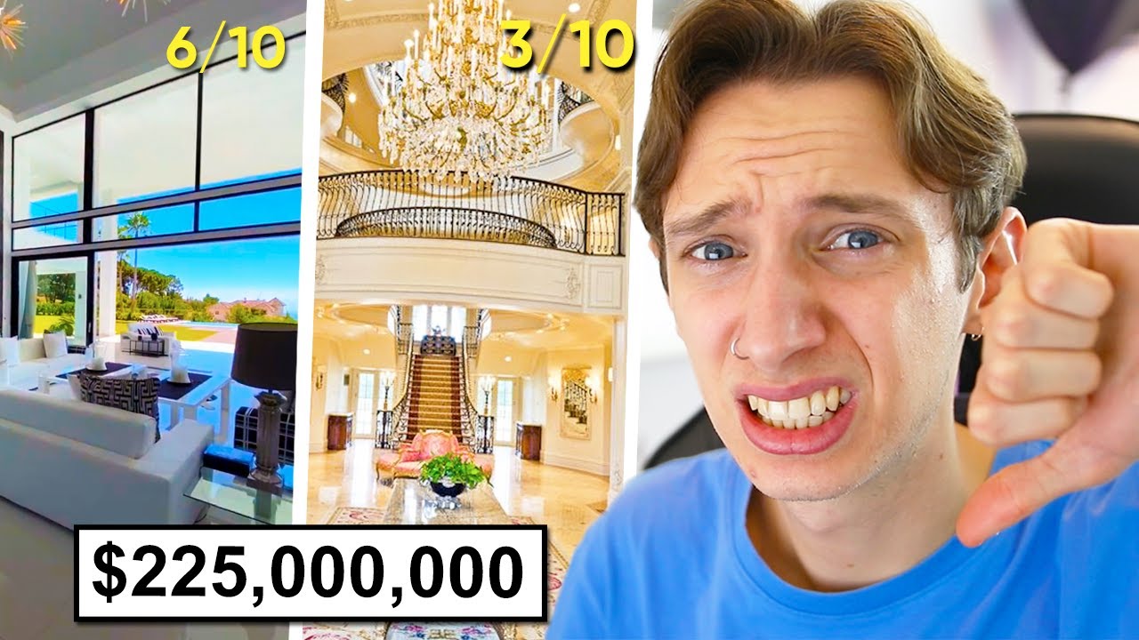 Judging rich peoples houses while I live at my moms house...