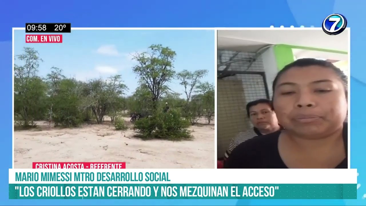 SALTA - Rivadavia Banda Sur: Originarios de comunidad Wichi La Mora reclaman por tierras