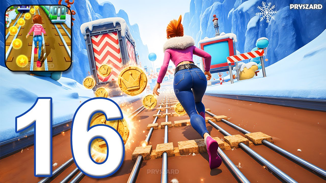 Subway Princess Runner - Gameplay Walkthrough Part 16 - Princess Subway Surfers (iOS, Android)