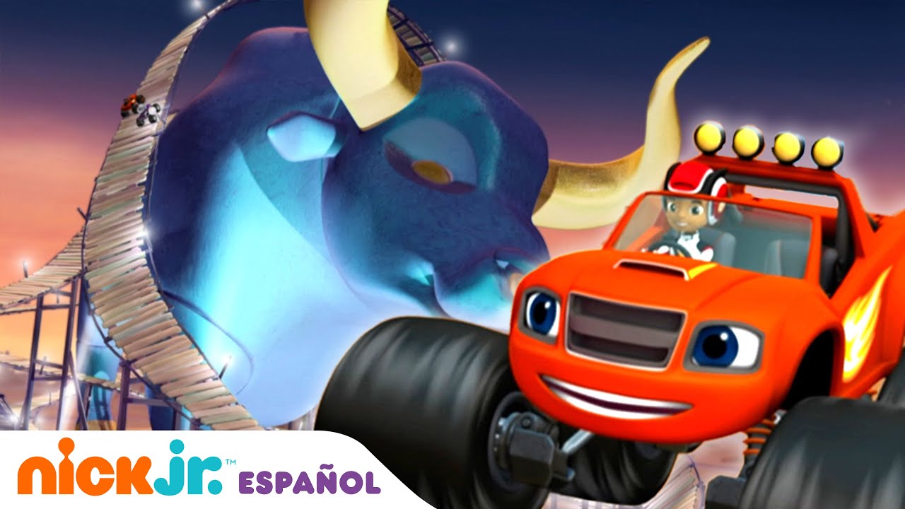 Blaze y los Monster Machines | &iexcl;La pista de las leyendas! | Nick Jr en Espa&ntilde;ol
