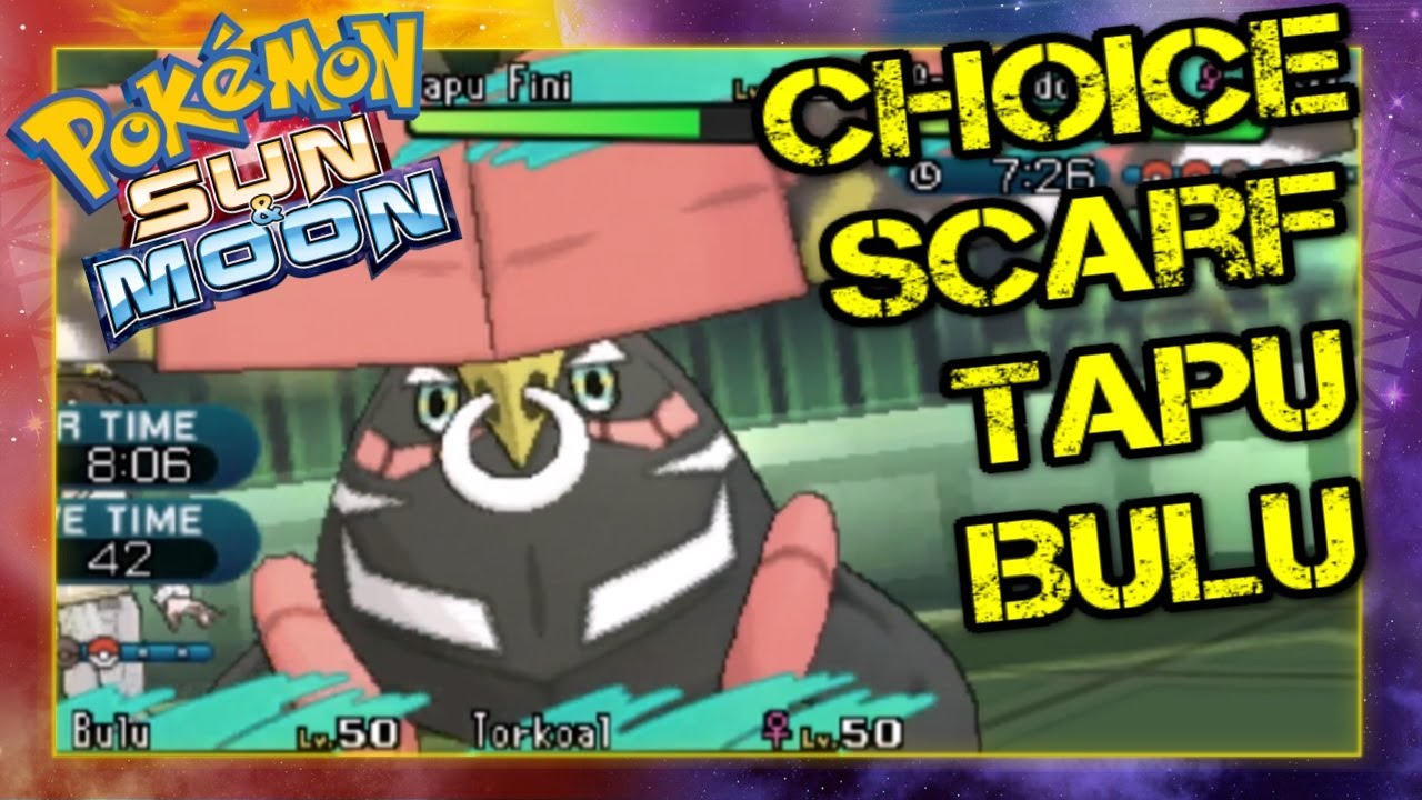 Pokemon VGC 2017 In it to Wingett #40 Choice Scarf Tapu Bulu