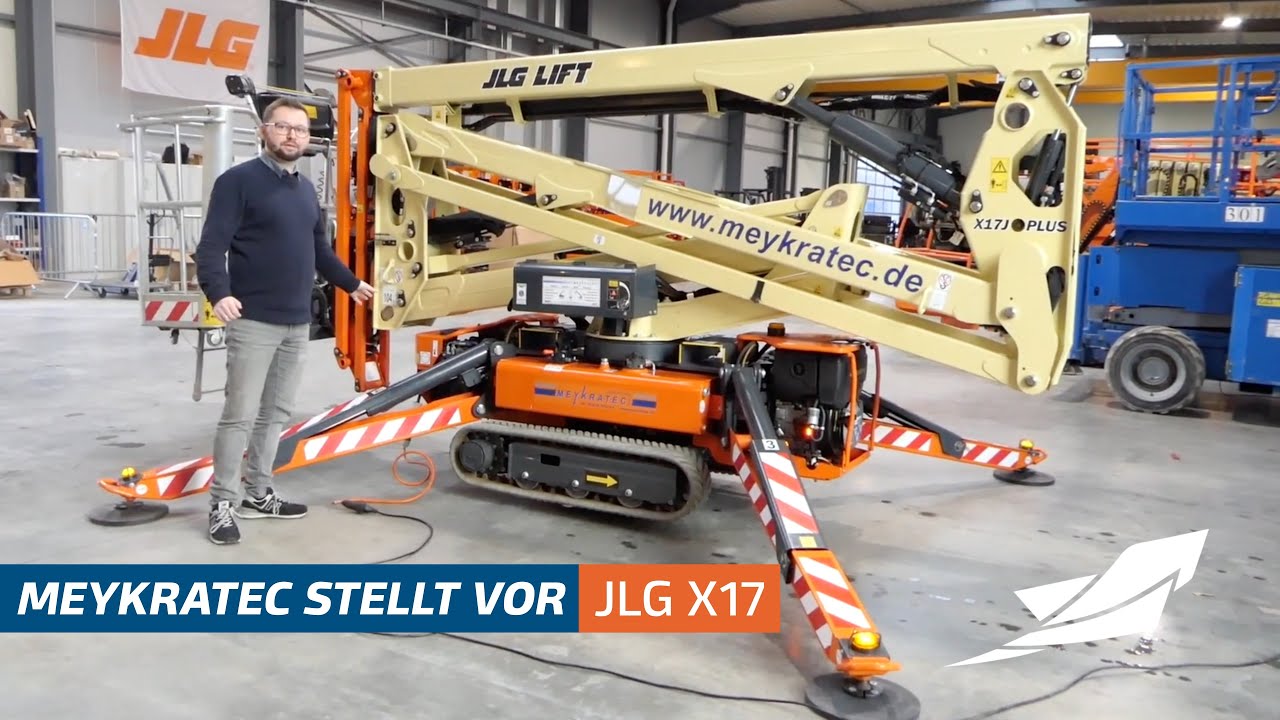 MEYKRATEC stellt vor: JLG X17 - DIE KOMPAKTE RAUPENARBEITSBÜHNE