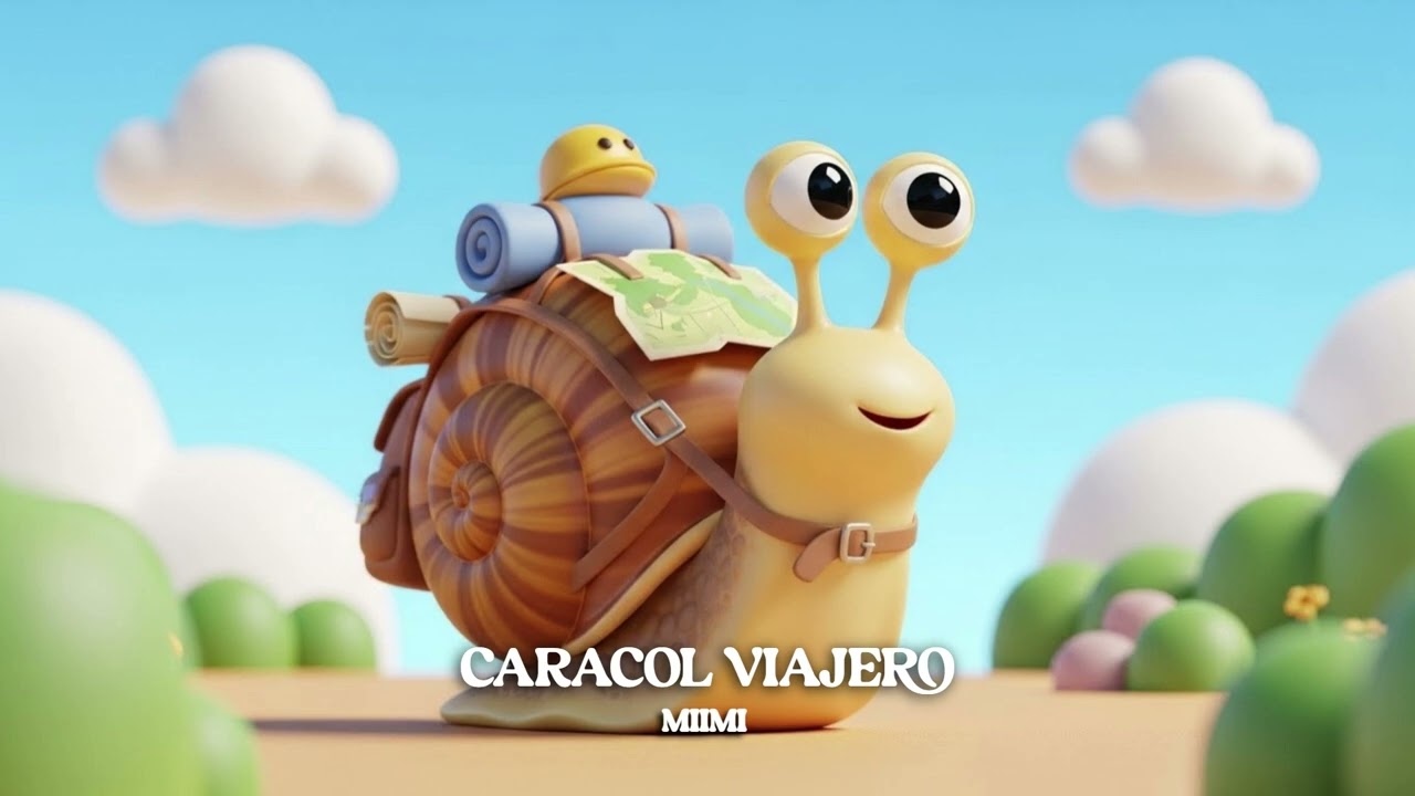 Caracol Viajero ✉️🐌 | Canción para niños #cancionesinfantiles #diversióneducativa