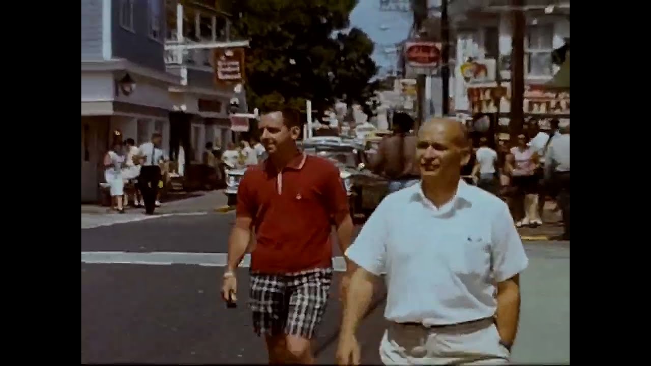 Fabulous Early 1960s Color 8mm Film of the Beach in Provincetown, Massachusetts (P-Town)