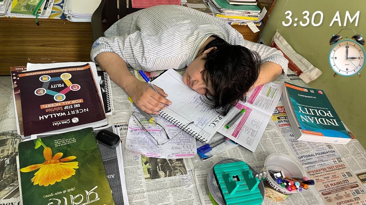 MY ROUTINE FOR UPSC📚3:30AM UPSC PREPARATION FOR UPSC PRELIMS 2026 #upsc #selfstudy #motivation