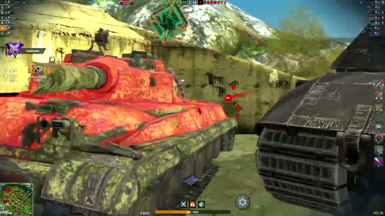 K-91 Burn - 5 vehiculos destruidos - 7 934 daño