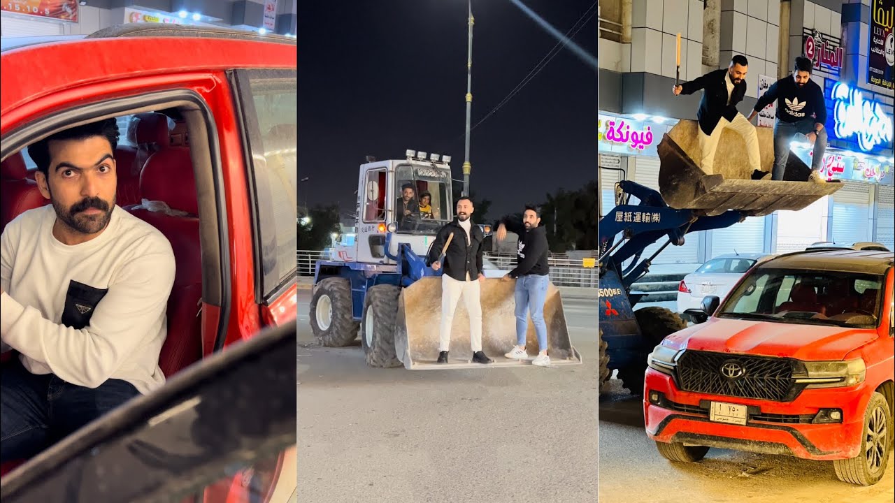 فلشنه محل عطور علي جوحي انا والصحاف بلشفل🚛🚨😂🔥