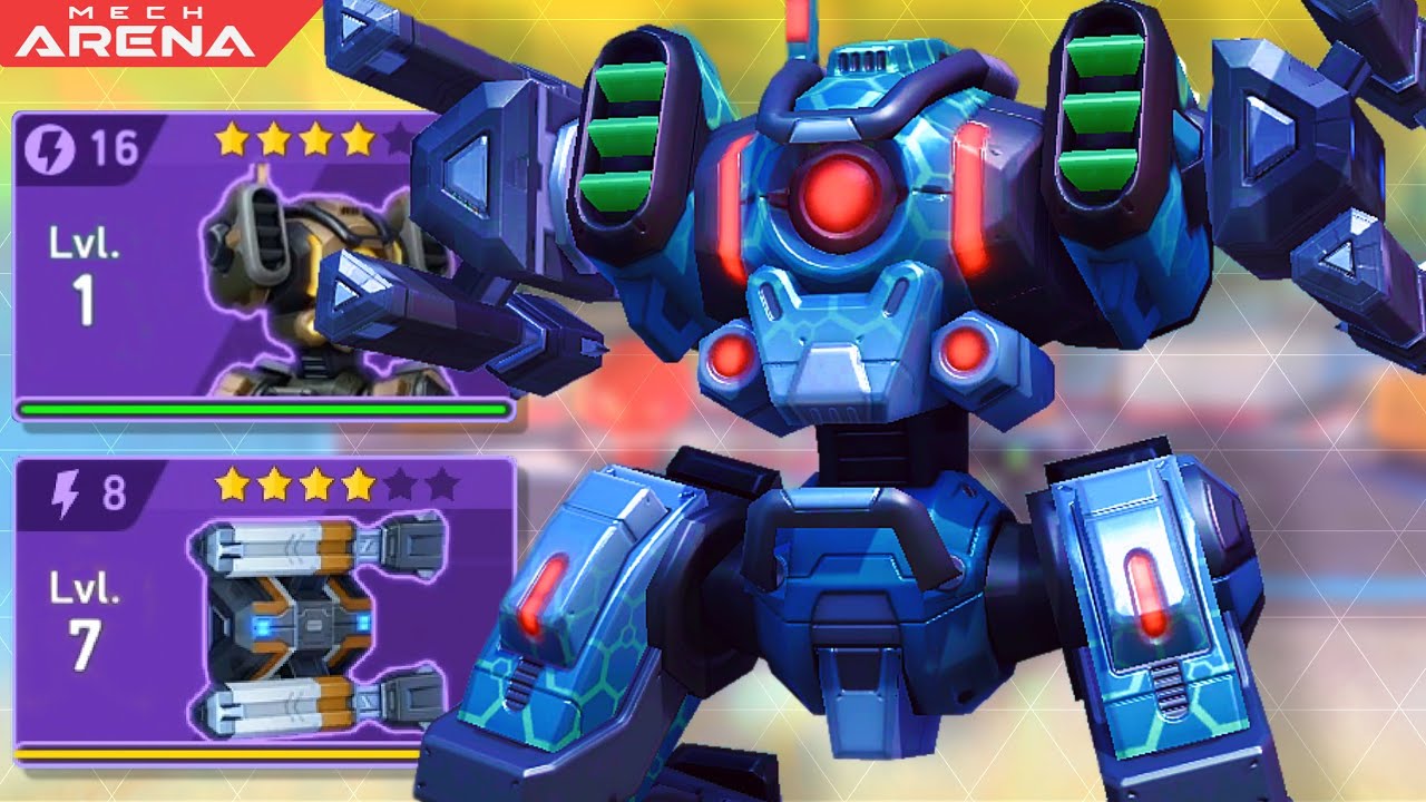 Redeemer + Helix Rack 8 | 💀Untouchable! | Mech Arena