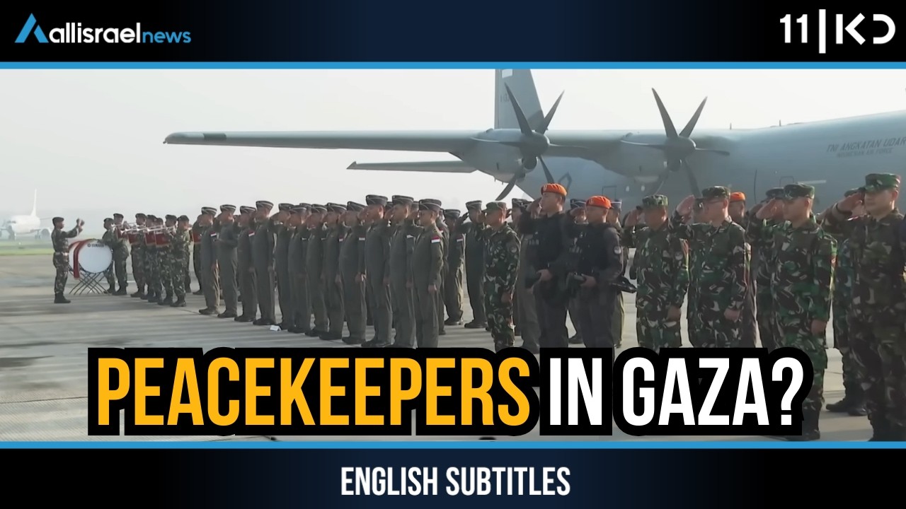 8,000 Indonesian Troops Headed to Gaza? “Ready to Help Keep the Peace” | KAN 11