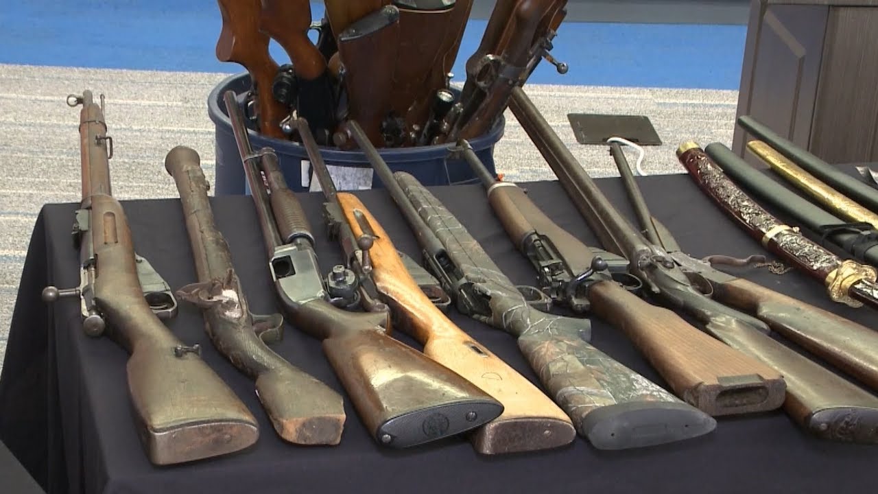 Nearly 200 weapons, firearms surrendered in Halton amnesty initiative
