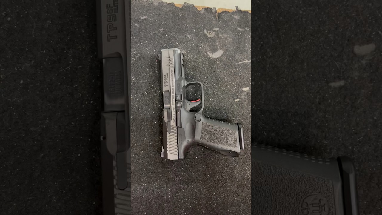 Canik TP9SF Elite 9mm 15+1 Capacity Barrel 4.19 Height 5.27 #shortsvideo#shorts#video#canik#watch
